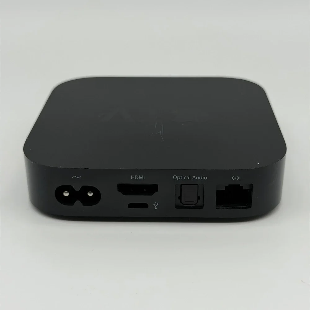 Apple TV A1378 2nd Generation Media Streamer 8GB w/ Remote & Power Cable TESTED